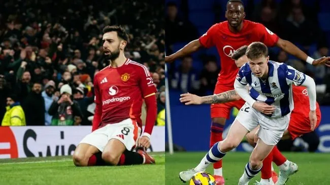 Màn so tài Manchester United vs Real Sociedad